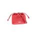 Mali & Lili Crossbody Bag: Pebbled Red Solid Bags