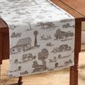 Park Designs Runner No Pattern Cotton Table Runner Cotton in Brown | 54 W x 13 D in | Wayfair 4953-130