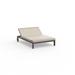 Vondom Posidonia Outdoor Aluminum Double Chaise Lounge Metal in Brown | 14.5 H x 47.25 W x 72.75 D in | Wayfair 54731-5033-1111