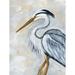 Ebern Designs Heron by Yvette St. Amant Print Paper, Solid Wood in Blue | 24 H x 18 W x 1.25 D in | Wayfair 26E7FA3D7A944A38BD4F65BE090362F8