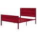 17 Stories Woelk Platform Bed Wood in Red | Full/Double | Wayfair 2BA55F43131B4ED7AD6A1B74B3252E2C