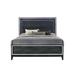 House of Hampton® Jion Upholstered Platform Bed Upholstered in Black | Queen | Wayfair 3FB85B36FFC6424CB94CA45C8418772F