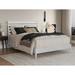 Lark Manor™ Areya Bed Wood in White | 45.9843 H x 63.5433 W x 88.5236 D in | Wayfair 8F030B3578BF4A80B8C916187B112337