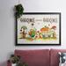 The Holiday Aisle® Gnome Sweet Gnome Framed On Canvas Print Canvas in Green/Orange | 14 H x 20 W x 1.5 D in | Wayfair