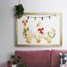 The Holiday Aisle® Merry Quackmas II Framed On Canvas Print Canvas in Green/Red/White | 18 H x 26 W x 1.5 D in | Wayfair