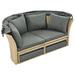 Red Barrel Studio® Fareedah 57.5" Wide Outdoor Patio Daybed w/ Cushions Wicker/Rattan in Gray | 62.2 H x 57.5 W x 56.7 D in | Wayfair