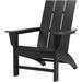 Highland Dunes Anacarolina Outdoor Wood Chaise Lounge Wood in Black/Brown | 34.68 H x 29.25 W x 34.68 D in | Wayfair