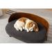Tucker Murphy Pet™ Fabric Pet Bed in Gray/Brown | 11.02 H x 26.77 W x 15.75 D in | Wayfair D8854BC648E24DA0883C7B7F9B414542