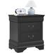 Charlton Home® Denmon Nightstand Wood in Gray | 24.5 H x 21.5 W x 16 D in | Wayfair 42570C42CAE0495B99E42673A09A395E