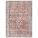 Brown/Gray 144 x 108 x 0.25 in Area Rug - Canora Grey Soomin Oriental Machine Washable Red/Beige Area Rug | 144 H x 108 W x 0.25 D in | Wayfair