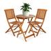 Loon Peak® Metal Bar Set w/ Stools Metal in Brown | 29 H x 19 W x 19 D in | Outdoor Furniture | Wayfair EA1584B1C40046CAB75C7F379F718C28