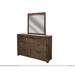 Loon Peak® Jahkhi Solid Wood Dresser Mirror | 37.75 H x 36.5 W x 2 D in | Wayfair 8C5A3F7621F44BBDA73E970EAD395485