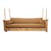 Willow Creek Designs Huntington Porch Swing Wood/Solid Wood in Brown | 22 H x 83 W x 44.5 D in | Wayfair HUN-TK-SWNGBED-5468
