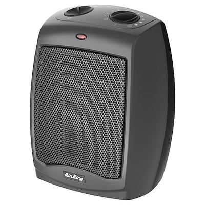 AIR KING 8251 Portable Electric Heater,Gray,1500 W