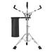 MERIGLARE Snare Drum Stand Double Braced Tripod Percussion Adjustable Knob Nonslip Triangle Bracket Instrument Holder for Stage Concert