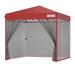 SPECSTAR 10 x10 Pop up Canopy Tent with Mosquito Netting 2 Zipper Doors and Roller Bag