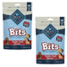 Blue Buffalo BLUE Bits Training Treats Beef Flavor Soft Treats for Dogs Whole Grain 4 oz. Bag Pack of 2