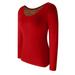 Women German Velvet Seamless Thermal Underwear Solid Color Slim Bottom Outer Wear Thick Warm Long Sleeves Top plus Size Thermal Shirts for Women Thermal Top for Women Cotton plus Size Thermal Shirt