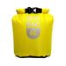 6L Waterproof Dry Bag Lightweight Portable Roll Top Sack for Rafting Kayaking Beach Boating Hiking Camping Yellow