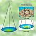 Daiosportswear Bird Bath Hot Melt Glass Bird Bath Colorful Glass Bird Feeder Outdoor Courtyard Glass Bird Feeder