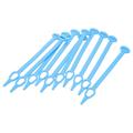 10 Pcs Coat Hangers Clips for Clothes Outdoor Hooks Beach Hanging