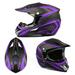 Full Face Motocross Helmet Dirt Bike Helmets Off-Road Helmet for Unisex Adult Youth Motorcycle Helmet MX ATV Motorbike Helmet A5