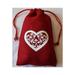 Valentine Chocolate Gift Bag (Milk Chocolate Butter Toffee) One Full Pound