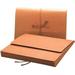Redrope Expanding File Wallet Flap And Cloth Tie Closure 3-1/2 Expansion Legal Size 10 Per Box (71055)