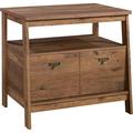 Trestle 1-Drawer Lateral File Cabinet In Vintage Oak Vintage Oak Finish