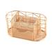 jinsenhg Simple And Fashionable Iron Desk Storage Box And Accessories Office Supplies Storage Box champagne gold