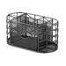 jinsenhg Simple And Fashionable Iron Desk Storage Box And Accessories Office Supplies Storage Box black