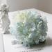 Holloyiver Fake Silk Flower Ball Wedding Centerpieces 13.8 Artificial Flowers Center Pieces Decoration for Table Silk Kissing Ball Faux Floral Bouquet Arrangements for Home Party DIY Decor