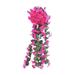 Wisteria Flower Vines Garland Artificial Flower Strings Fake Hanging Flowers Wisteria Garland Flowers Wisteria Vine for Wedding Garden Wall Decoration