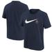 Youth Nike Navy New Orleans Pelicans Swoosh T-Shirt