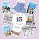 France Sticker Set - multipack of waterproof travel stickers and sticker sheets, perfect for travel journals and scrapbooks, Paris stickers