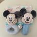 Disney Toys | Disney Baby Mickey Mouse 2 Pack Rattle Set | Color: Blue | Size: Osbb