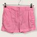 J. Crew Shorts | J. Crew Chino Zip Fly Flat Front Light Pink Shorts Size 2 Pockets 3.5" Inseam | Color: Pink | Size: 2