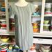 Anthropologie Dresses | Anthropologie Cloth & Stone Striped Linen T-Shirt Dress - Size Xs | Color: Blue/Green | Size: Xs