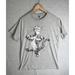 Disney Shirts | Disney Winnie The Pooh Tigger Florida Gray Mens Short Sleeve Shirt | Color: Gray | Size: M