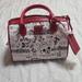 Dooney & Bourke Bags | Disney Parks Dooney & Bourke Sketch Art Mickey Mouse Satchel Bag Purse | Color: White | Size: Os