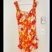 Urban Outfitters Dresses | Floral Urban Outfitters Dress | Color: Orange/Yellow | Size: Xl