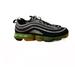 Nike Shoes | Nike Air Vapormax ‘97 Black/Volt-Metallic Silver | Color: Green/Silver | Size: 10