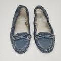 Coach Shoes | Coach Flats Blue Size 6b Slip On Great Sole Coach C Charm Ballet Flats | Color: Blue | Size: 6b