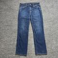 American Eagle Outfitters Jeans | American Eagle Jeans Men 32x32 Original Boot Dark Wash Stretch Airflex Denim | Color: Blue | Size: 32