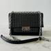 Michael Kors Bags | Michael Kors Cece Black Leather Medium Convertible Chain Shoulder Tote Bag | Color: Black/Silver | Size: Os