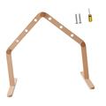 Generic Wooden Play Gym Frame, Mobile Wood Rack, Infant Activity Gym Foldable Frame Bar for Infants Newborn Babies