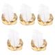 SOIMISS 5pcs Kids Decor Regal King Crown Has Kids Costumes Party Costume Boys Clothing Christmas Decor Golden Prince Crown Men Clothing Wear Hats Halloween Kings Hat Toy Parent-child Arab