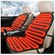 Back Massager with Heat, Memory Foam, Mini Massage Cushion with Heat Chair Massagers for All Vehicle,Home,Office