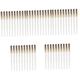 FRCOLOR 50 Pcs Concealer Brush Makeup Brush Make up Brush Powder Brush Angled Contour Brush Cosmetics Brush Eye Brush Foundation Brush Major Wood White