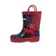 Favorite Characters Boy's Marvel Spiderman Rain Boots SPS507 (Toddler/Little Kid) Black 11 Little Kid M